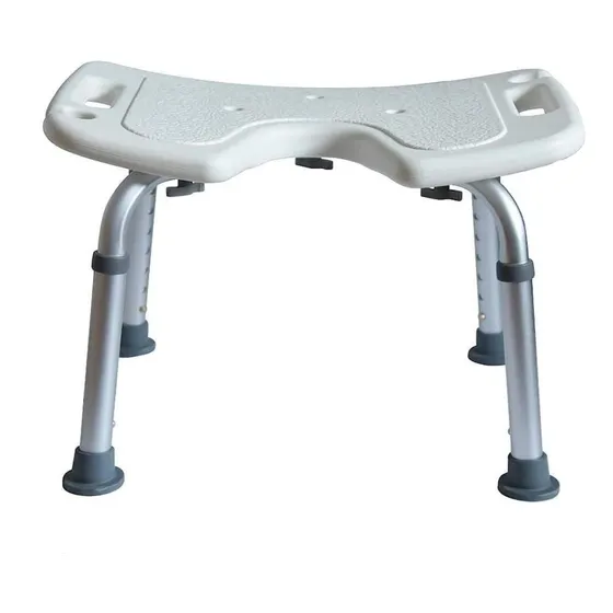 Piso Silla De Ducha Aluminio Con Rebaje  Altura Ajustable