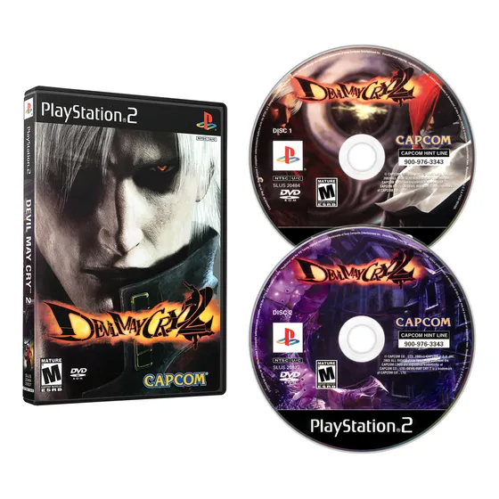 Jogo Devil May Cry 2 Para Playstation 2 Ps2 Fat Slim