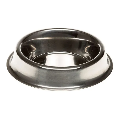 Comedero De Acero Ferplast Antihormiga 1,6 Lts. / 26,3 Cms