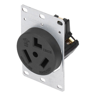 Enchufe De Toma De Corriente, 3 Orificios, 30 A, Nema 1030r, Enchufe De Toma De Corriente, 3 Orificios, 30 A, Nema 1030r,