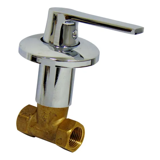 Llave Ducha 1/2 Individual Cierre Rapido Acero-bronce Griven