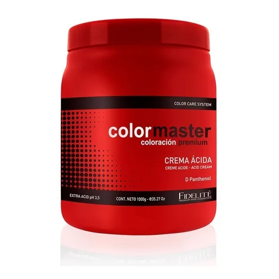 Fidelité- Colormaster- Crema Extra Ácida Ph3,5 1000g.
