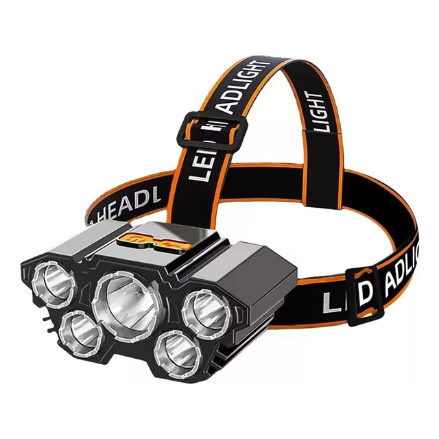 Lámpara De Cabeza Led Linterna Minero Recargable