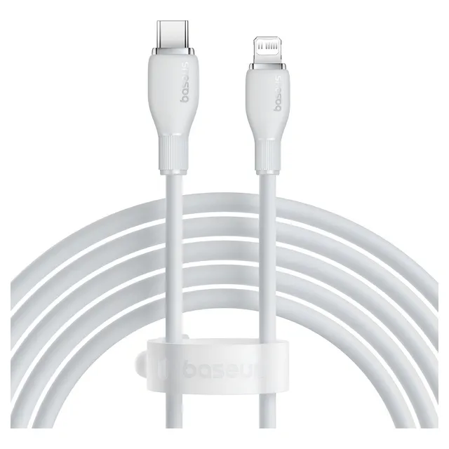 Cable Baseus para iPhone/iPad USB-C Lightning 20 W 1,2 m Pd Fast Color White