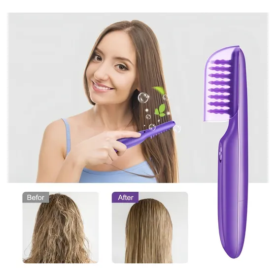 Plancha de cabello Genérica Generic violeta 220V