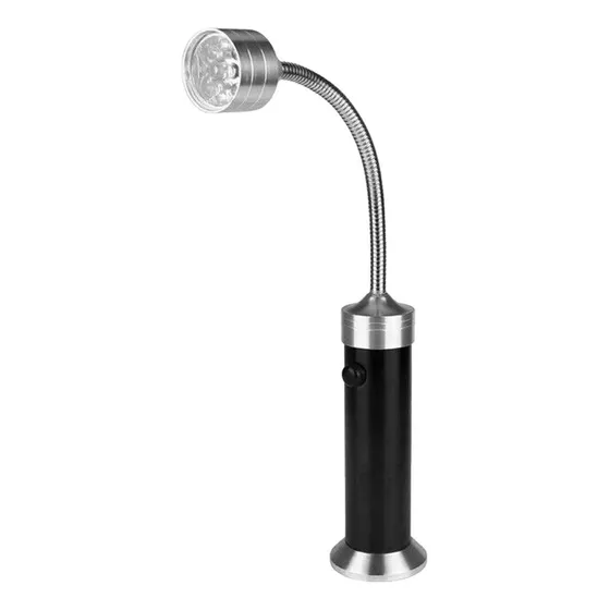 1 Churrasco Churrasqueira Base Magnética Luz Led Super