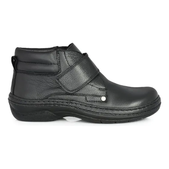 Botineta Mujer Bota Cuero Briganti Confort Goma - Mcbo24580