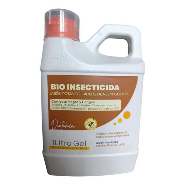 Jabon Potasico Con Aceite De Neem Organico Y Azufre 1 Litro