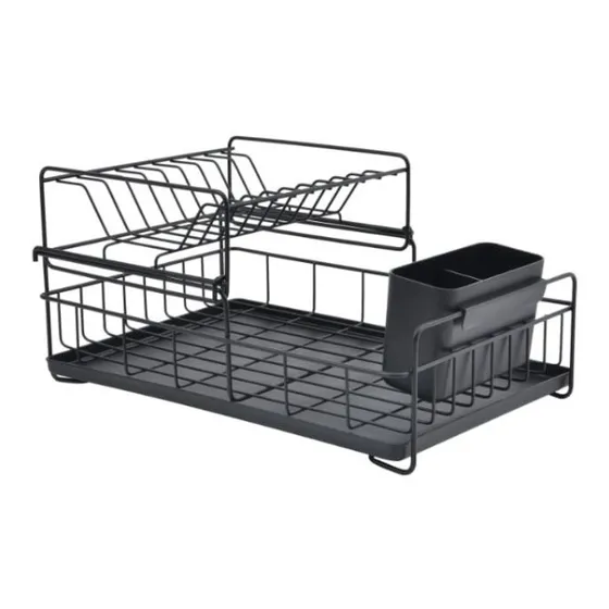 Escurridor Platos Secaplatos Acero Inoxidable Cocina 2 Pisos
