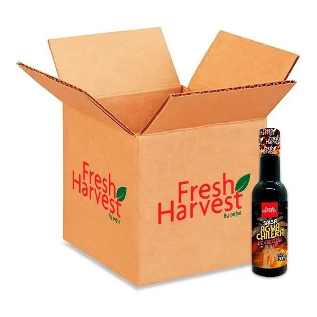 Caja Salsas Marisqueras Y Botaneras 12pz 190ml Fresh Harvest