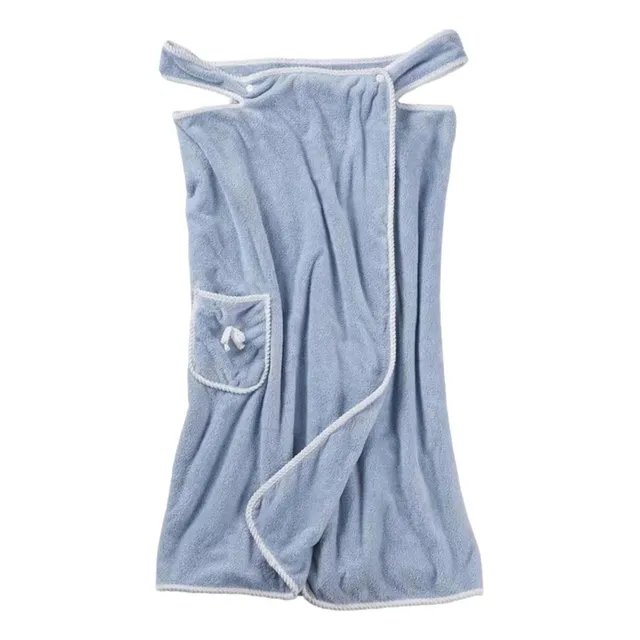 Toalla De Baño Portátil Bata De Ducha Para Mujer Toalla De F