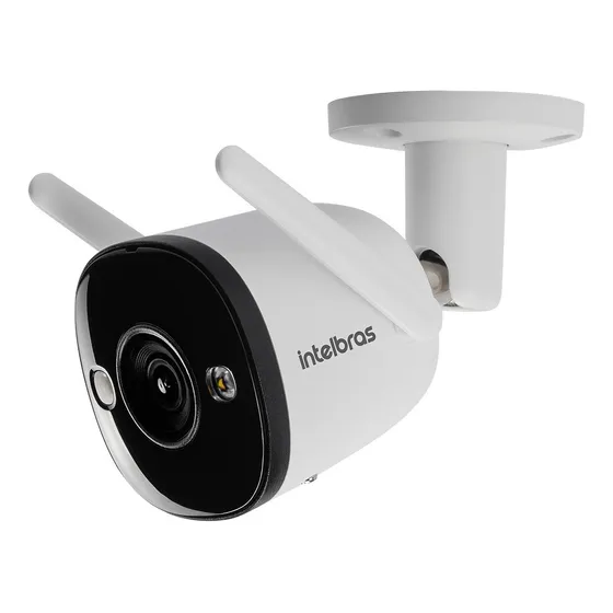 Câmera De Video Segurança Intelbras Im5+ Wi-fi Full Hd Full Color Cor Branca