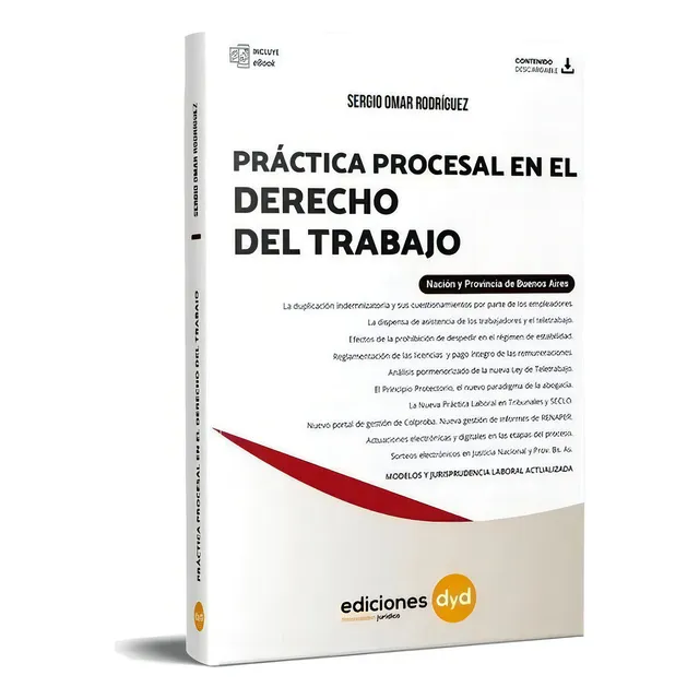 Práctica Procesal En El Derecho Del Trabajo, De Rodríguez, Sergio. Editorial Ediciones Dyd, Tapa Blanda En Español, 2021