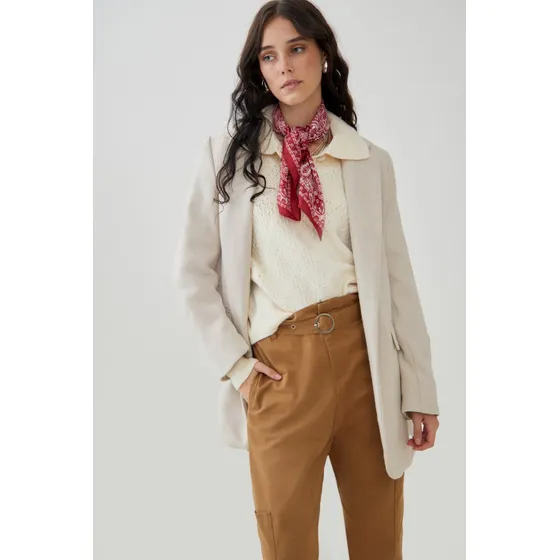 Blazer Overzise Botones Rimmel