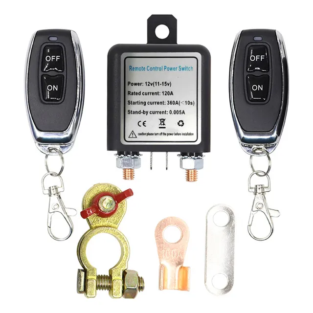 12v Relé De Batería De Coche Interruptor Remoto Inalámbrico