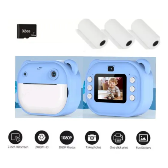 Cámara Digital, Fotografía, Vídeo, 1080p, Regalo Para Niños