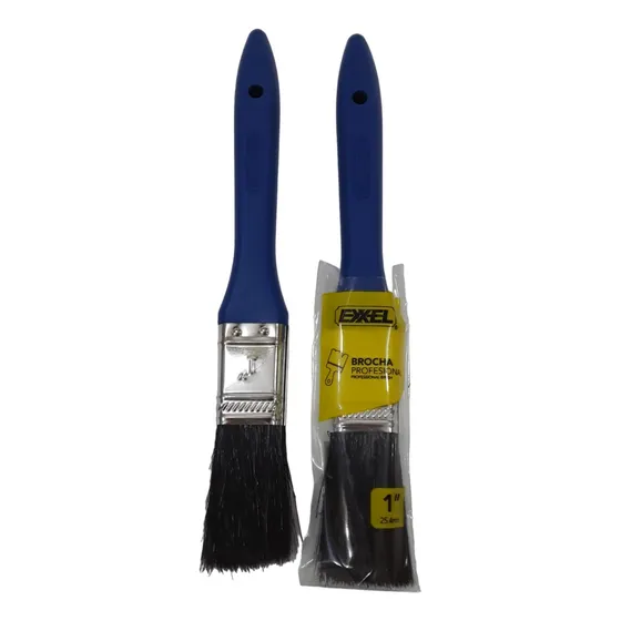 Brocha 1 PuLG Para Pintar Marca Exxel X 3 Unidades
