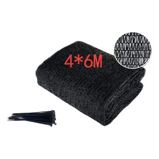 Material De Tela De Sombra, Fácil De Instalar, 1 Red De Somb