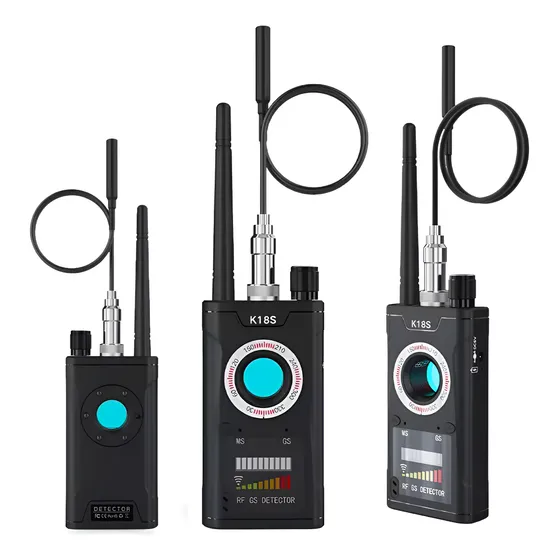 Detector K18s Vassourinha Rf Capta Câmera Gps Rastreador