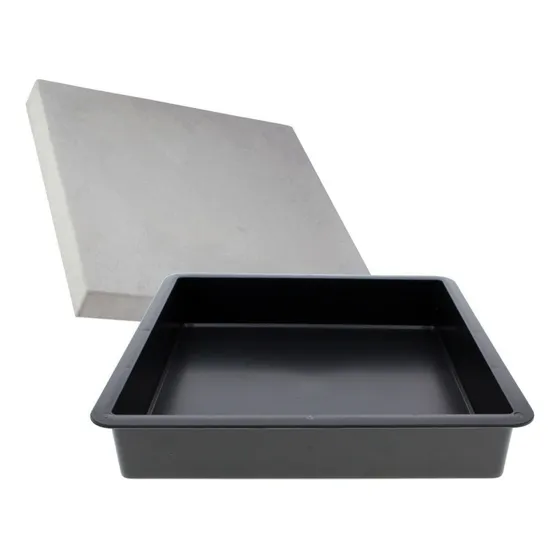 Forma Lisa Piso Quadrado Calçada Cimento 45x45x5cm - Fp028