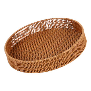Cesta De Ratán Hecha A Mano, Elegante Contenedor De Cesta De Ratán Hecha A Mano, Elegante Contenedor De