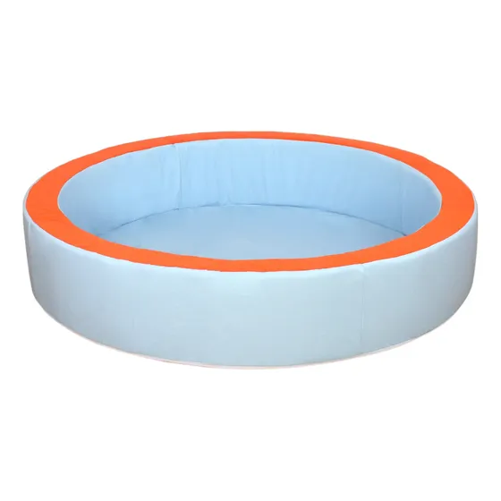Piscina De Bolinhas Espumada Circular Colorida 1m50 X 30cm