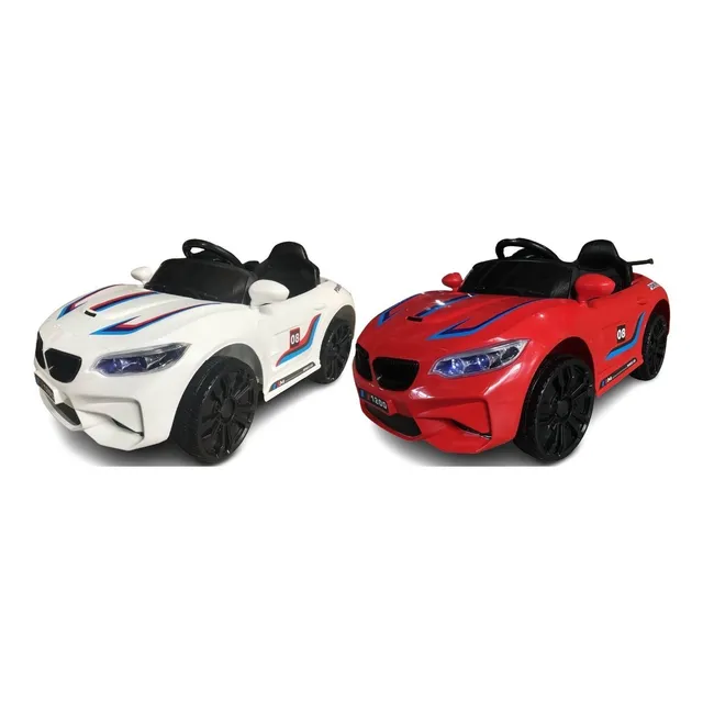 Auto Bateria Control Luz Musica Sonido Bmw 6v Zaki Babymovil