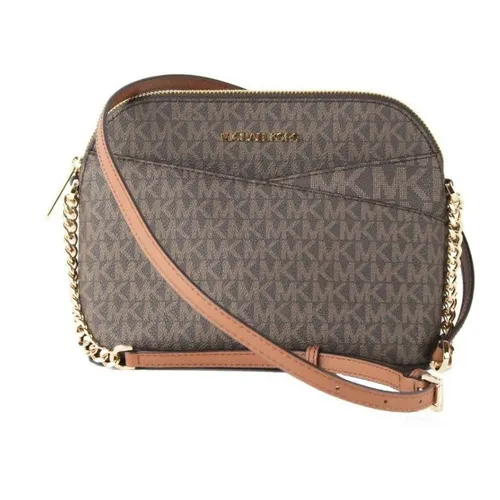 Cartera Original Michael Kors Modelo Jet Set - Marron
