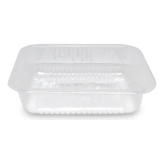 Bandeja Plastica Micro 103 Comida Caliente 18x14x5 Cm X100 U