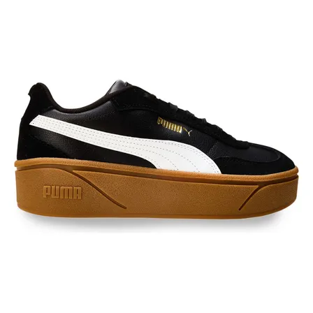 Tênis Feminino Puma Sportstyle Core Club Ii Puma Black-puma White-gum-puma Gold Lisa 38 Br