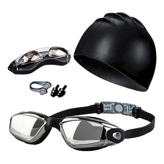 / 5 En 1 Kit Gafas De Natación Protección Uv Antiempaño / 5 En 1 Kit Gafas De Natación Protección Uv Antiempaño