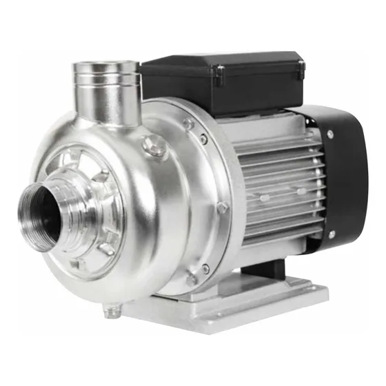 Aqua Pak Bomba Centrífuga Horizontal Aly15/1230 / 1.5 Hp Y 1.1 Kw De Potencia De 230v (monofásico) / Motobomba De Acero Inoxidable 304 Para Agua Limpia