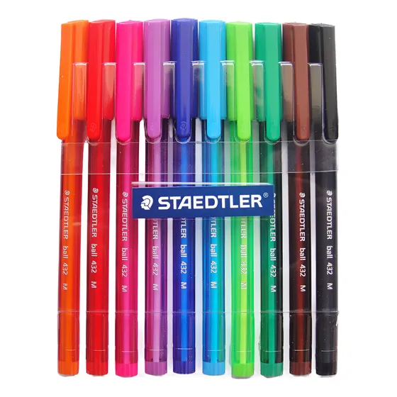 Boligrafos De Colores Staedtler Ball Pen 432 M
