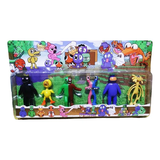Rainbow Friends Blister X 6 Muñecos