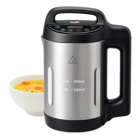 Sopera Eléctrica Allied Al-sp900 1.6 L 900w - Plateado