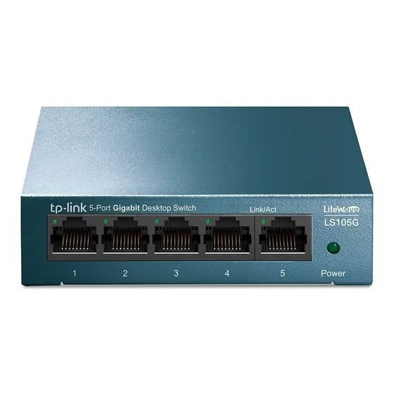 Switch Tp-link Ls105g Desk 5 Ptos Gigabit Deskpot