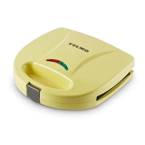 Waflera Eléctrica Yelmo Wm-1901 Color Amarillo 220v
