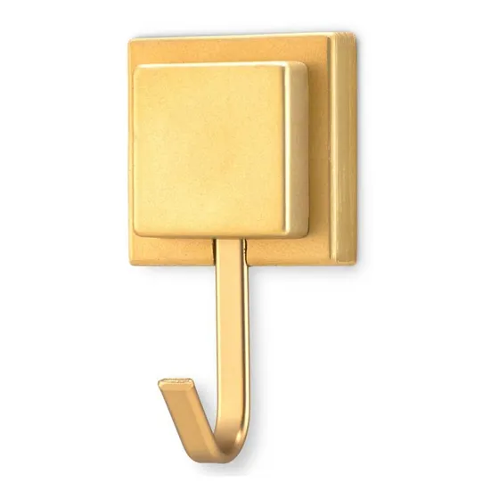 Gancho Cabide Suporte Porta Toalha Parede Banheiro 3m Gold