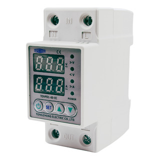 Rele Protetor Sobre E Sub Tensão E Corrente Ac 63a 110/220v Rele Protetor Sobre E Sub Tensão E Corrente Ac 63a 110/220v