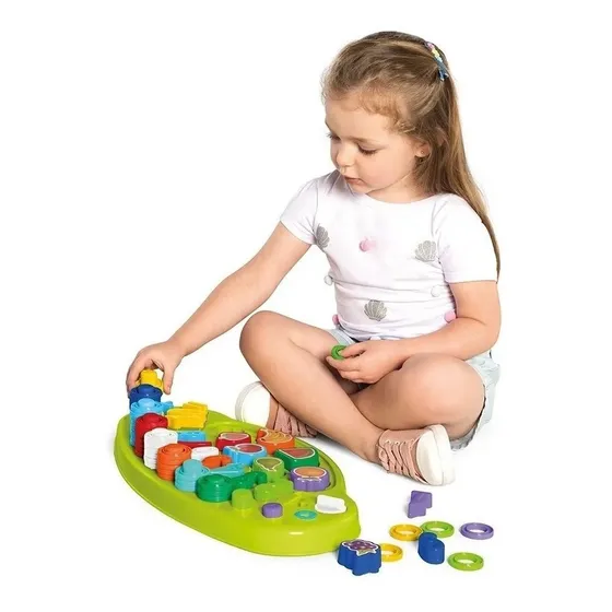Juego Cuenta Facil De Encastre Y Números Didáctico Calesita Color Multicolor