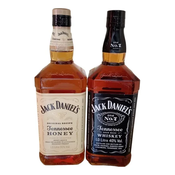 Jack Daniel's No7, Honey Litro 100% Original Duty Free