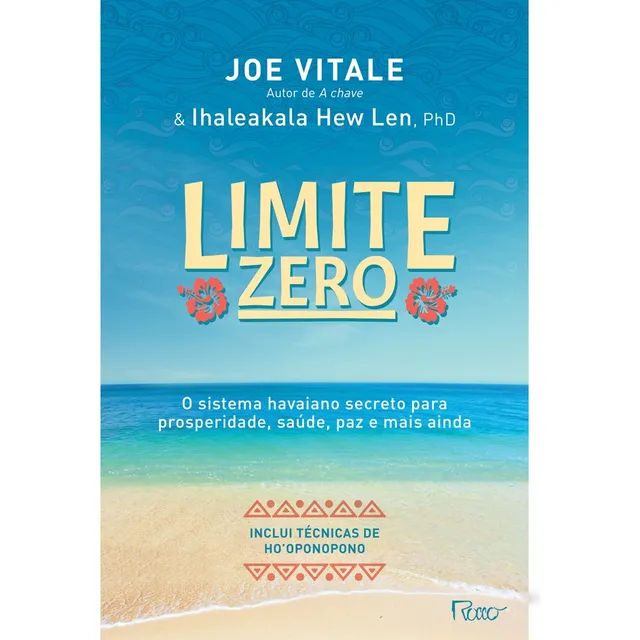 Limite zero Joe Vitale Editorial Rocco capa mole em português 2009