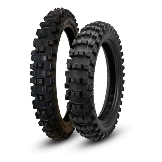 Par Pneu Borilli 90/100-21 7 Days Enduro + 110/100-18 Exc