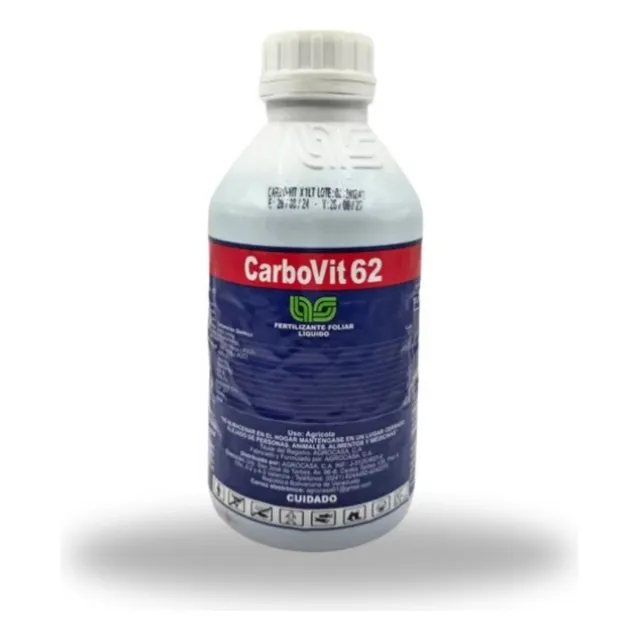Carbovit 62 Acidos Humicos Bioestimulante 1l Uso Agricola