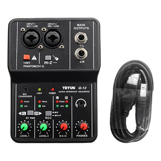 Aplicável A Mezclador De Audio 48v Phantom Power Con Cable Aplicável A Mezclador De Audio 48v Phantom Power Con Cable
