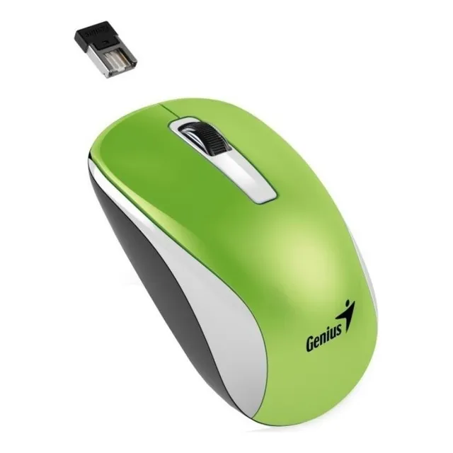 MOUSE INALÁMBRICO GENIUS NX-7010 VERDE