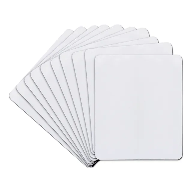 Alfombrilla De Mouse De Sublimación En Blanco 10 Pcs