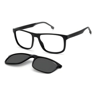 Gafas De Sol Solares Polarizadas Negras Con Clip Carrera 8053/cs Gafas De Sol Solares Polarizadas Negras Con Clip Carrera 8053/cs
