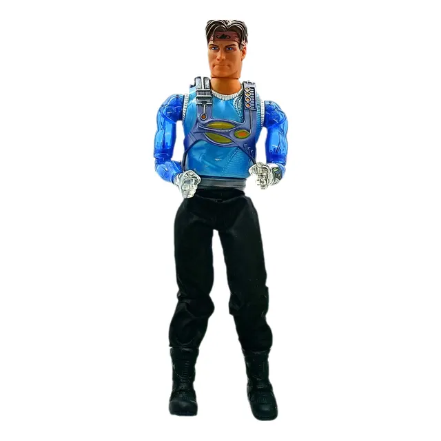 Max Steel Agente N-tekacción 1998 - Mattel 30 Cm Articulado