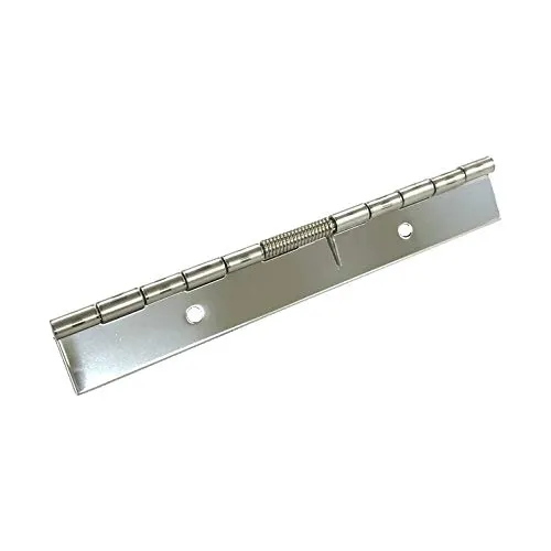 Bisagra Larga Acero Inoxidable Resorte 150